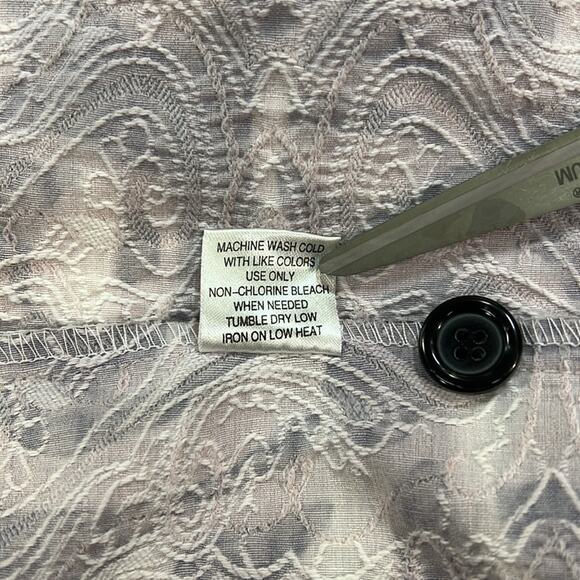 Joni B. jacket women’s Medium Embroidery Dainty Fairy Barbiecore Dark Academia - Picture 13 of 13